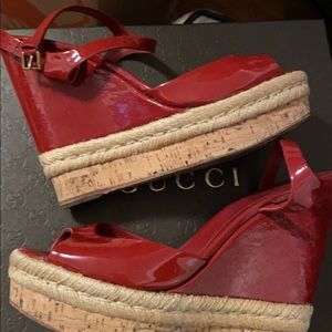 Gucci wedges